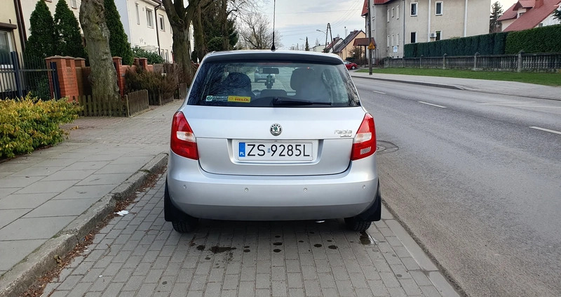 Skoda Fabia cena 20000 przebieg: 55000, rok produkcji 2008 z Szczecin małe 92